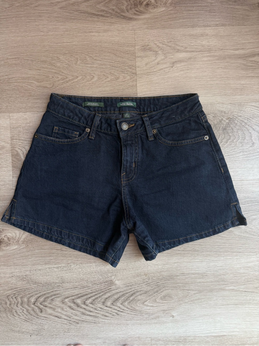 Wild Fable Denim Shorts Women's Size 2 Dark Wash Stretch NWOT